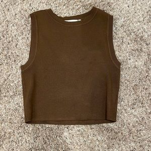 Brown Zara Tank